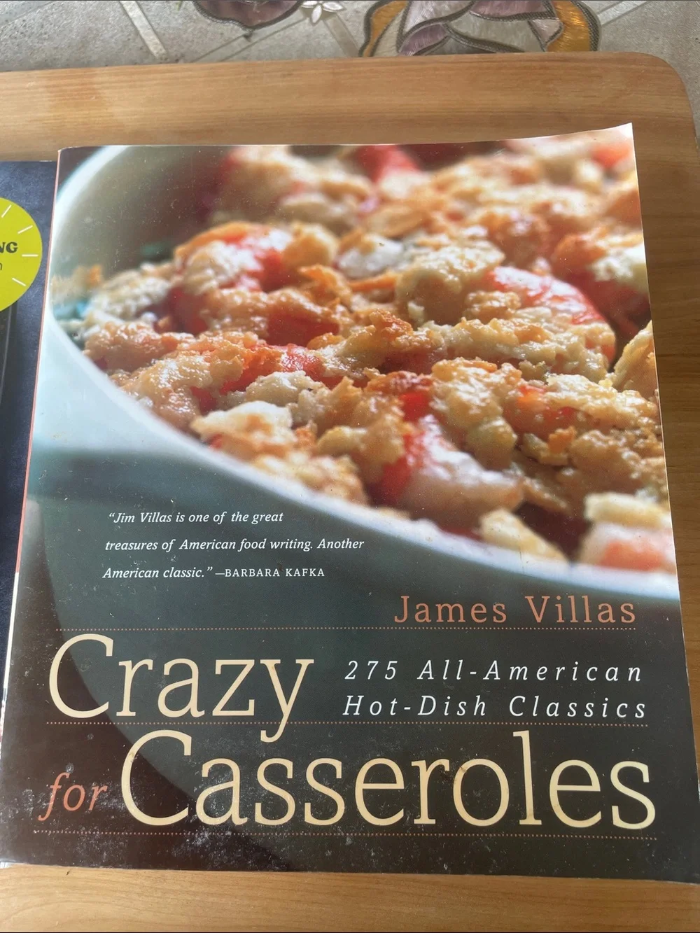 Crazy for Casseroles Cookbook by — Brown Cover